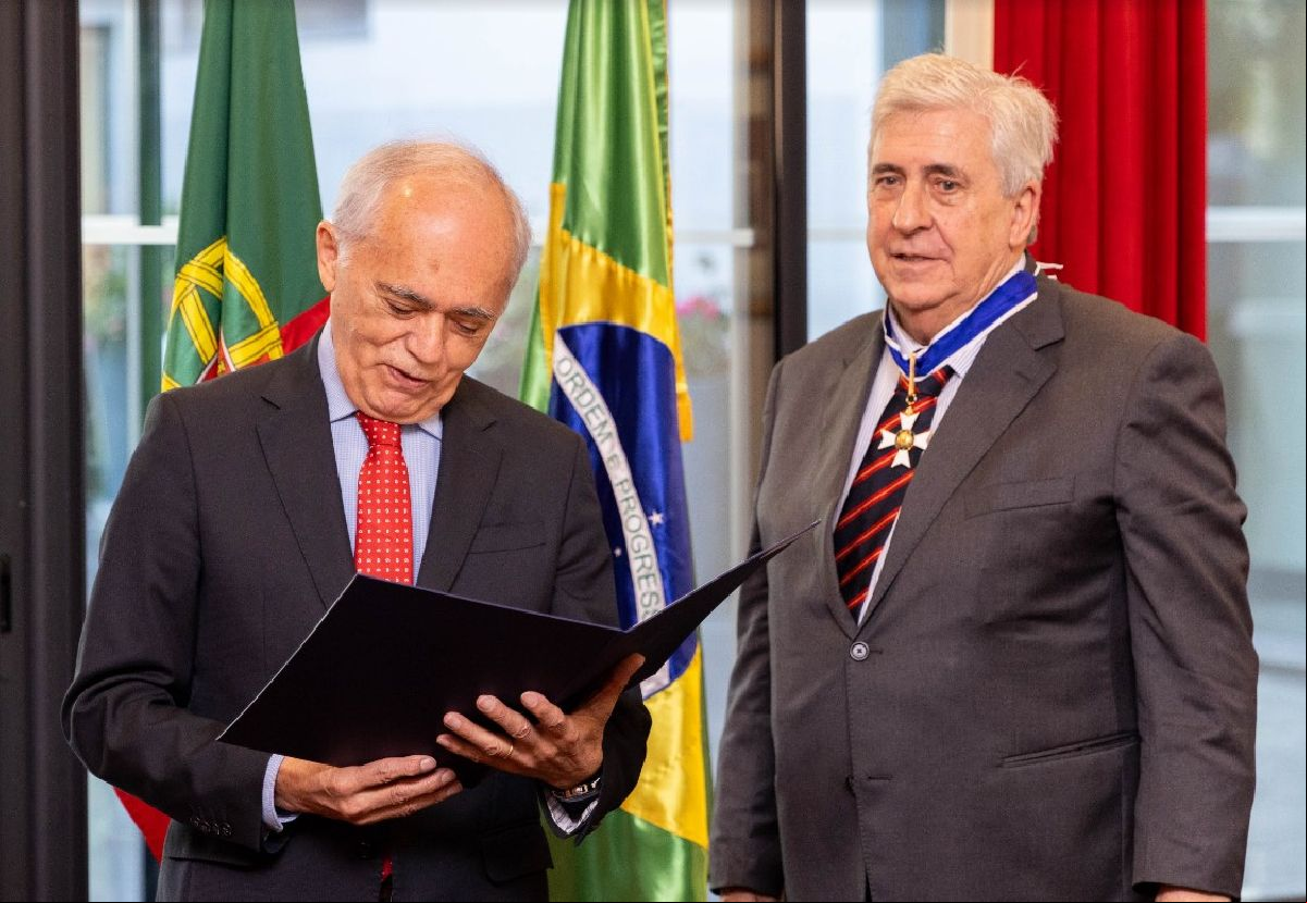 Jorge Rebelo de Almeida condecorado com grau de Comendador da Ordem de Rio Branco