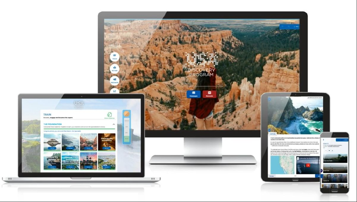 USA Discovery Program lança nova plataforma e distribui prêmios para agentes de viagem
